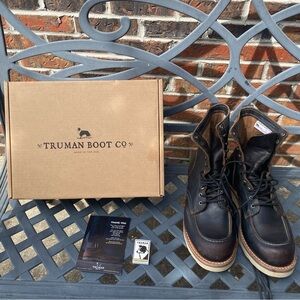 Truman Upland moc toe boots 12D